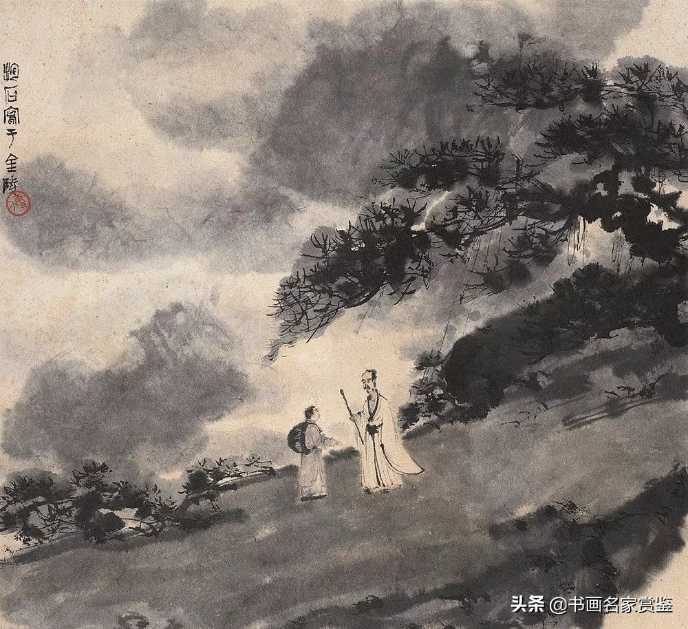 现代画家傅抱石关山月作品,近现代画家傅抱石作品有什么