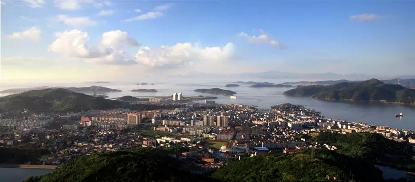 建在小岛上的县城,浙江舟山岱山县简介