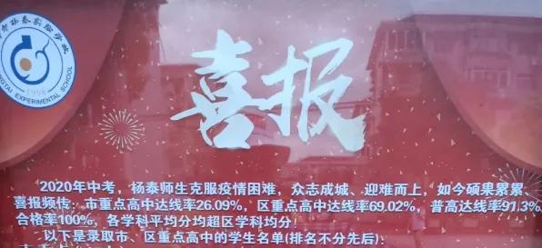 闵华二在全市排名,闵行华二中考