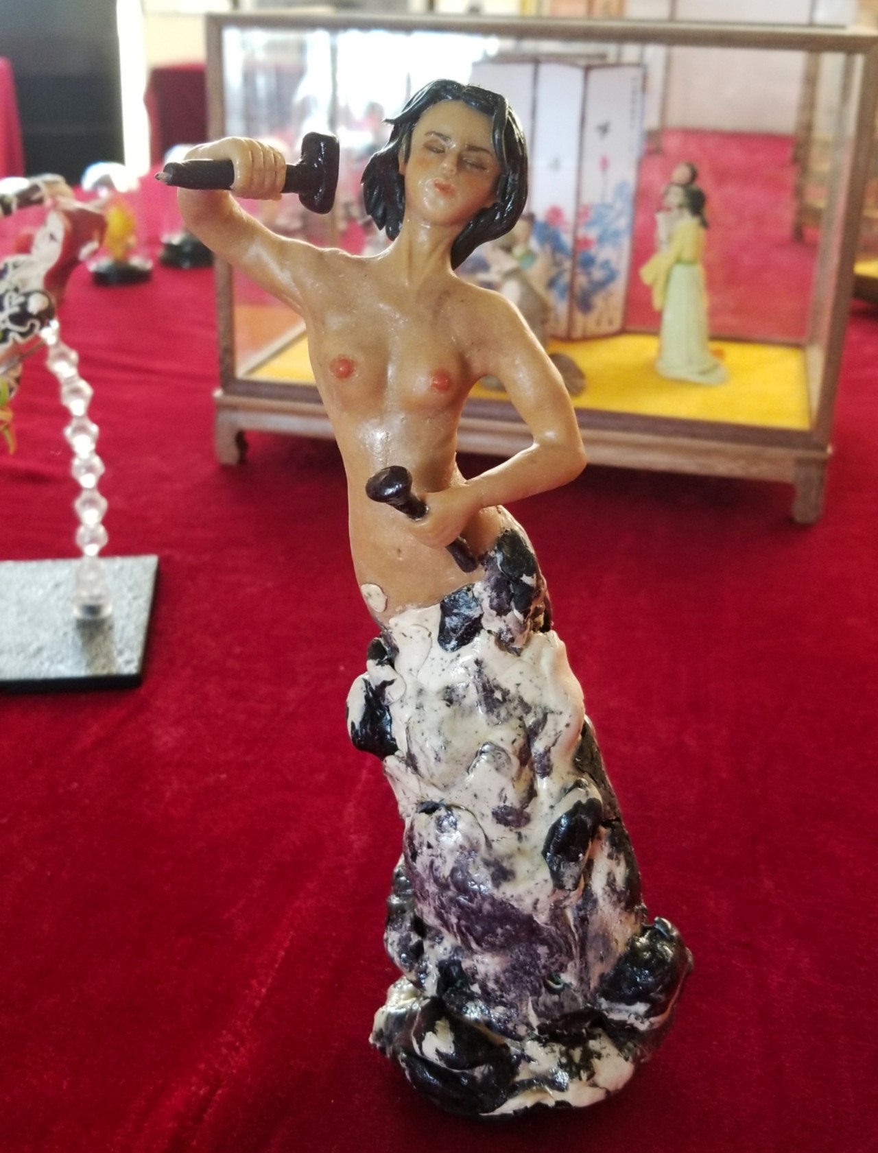 妙手能生花，感受捏出来的艺术丨吴淞面塑传承人冯秋霞采访