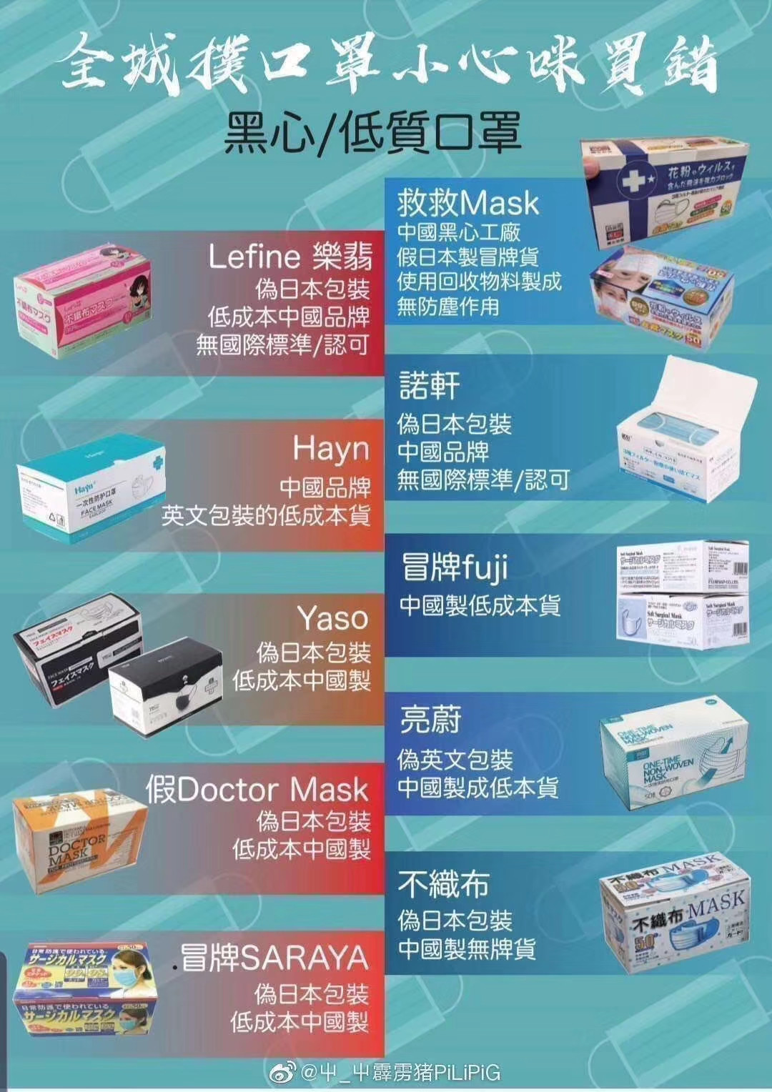 假冒伪劣的口罩视频,什么牌子的正品口罩防病毒