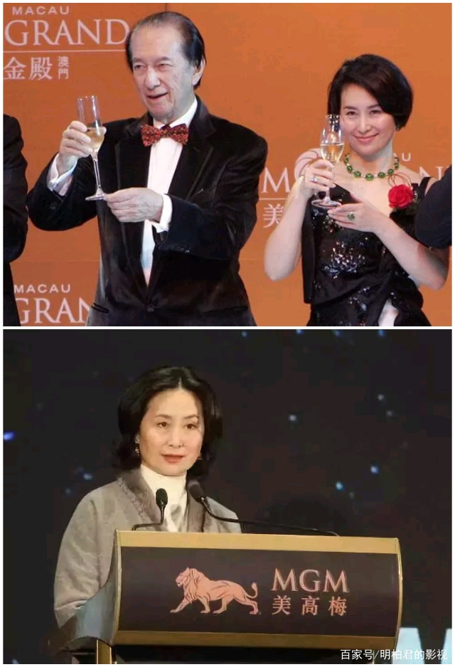 赌后何超琼年轻照片,赌后女皇何超琼