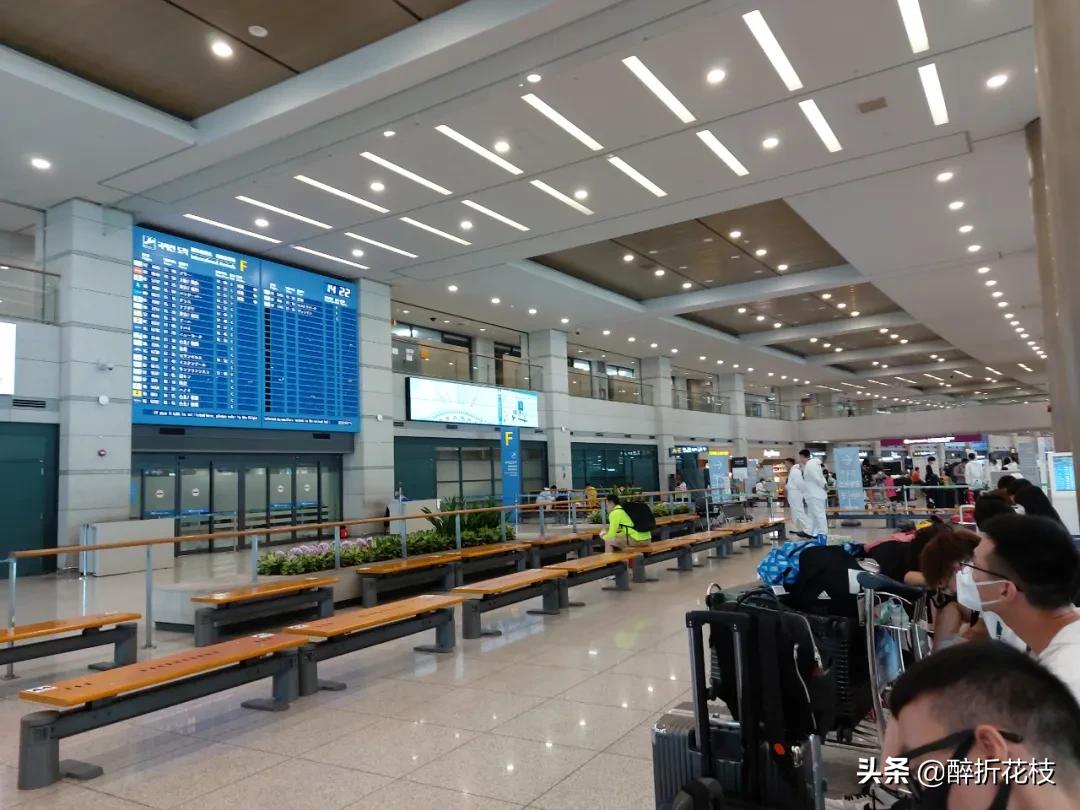 仁川登陆，入境韩国