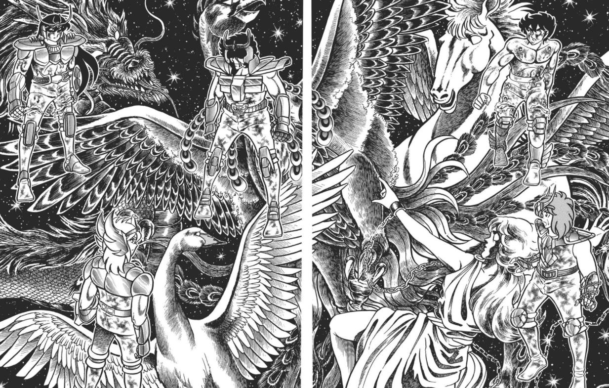圣斗士不死鸟一辉vs刻斗士,圣斗士星矢不死凤凰一辉