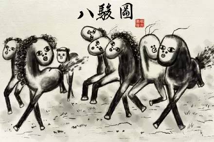 八骏图历史意义,最清楚的八骏图