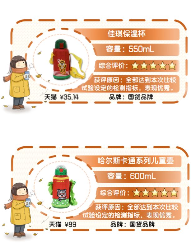儿童保温杯应该怎么选,入秋的保温杯