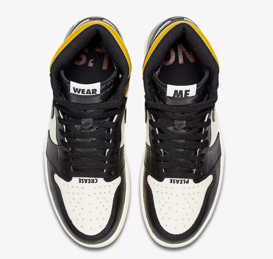 aj1禁止转卖黄色真假对比,aj1禁止转卖黑红全球发售多少双