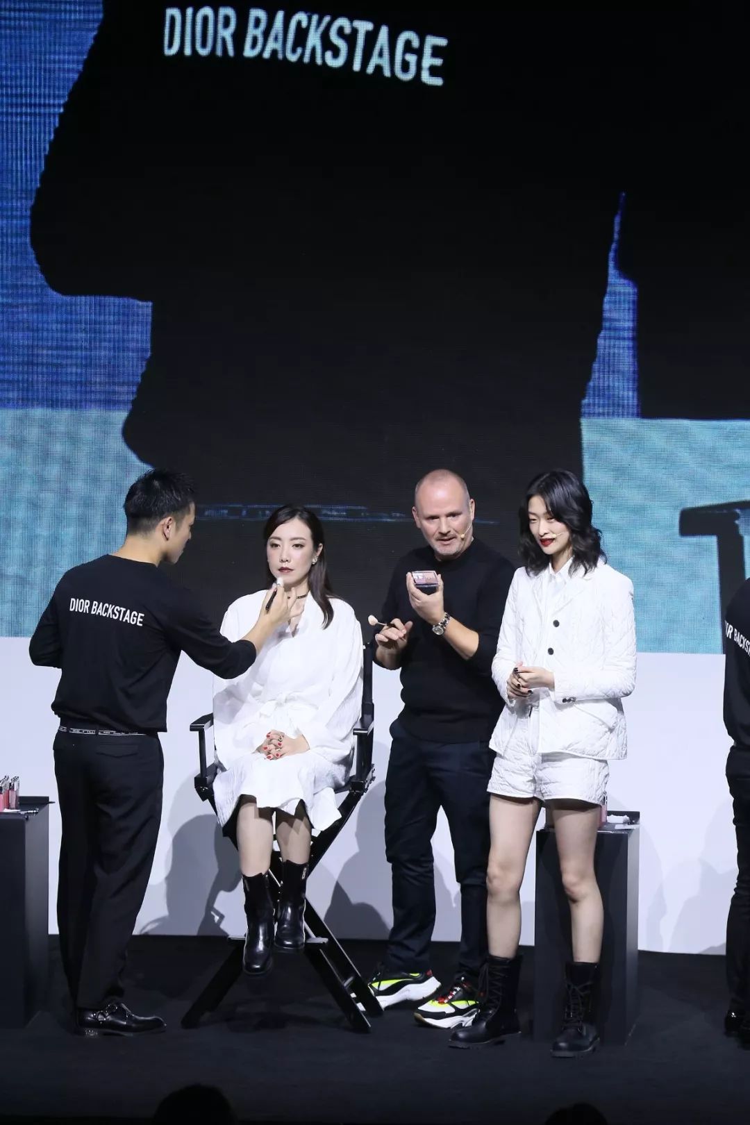 dior秋冬季妆容,dior风妆容