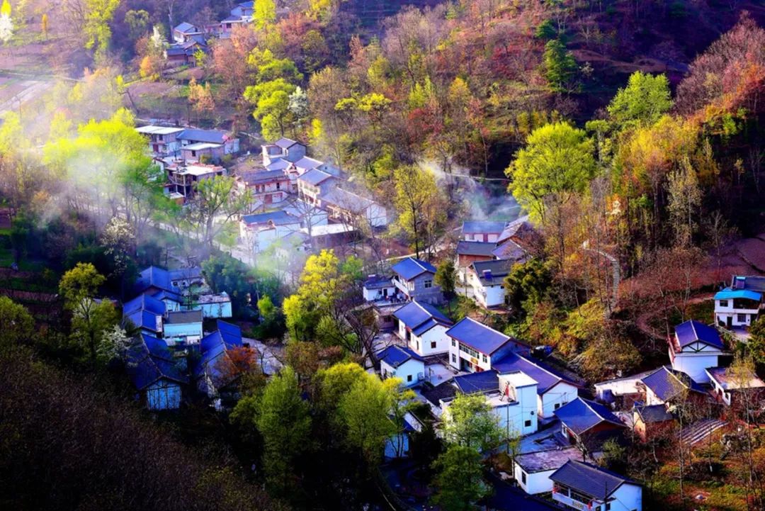 康县县城,过去的康县