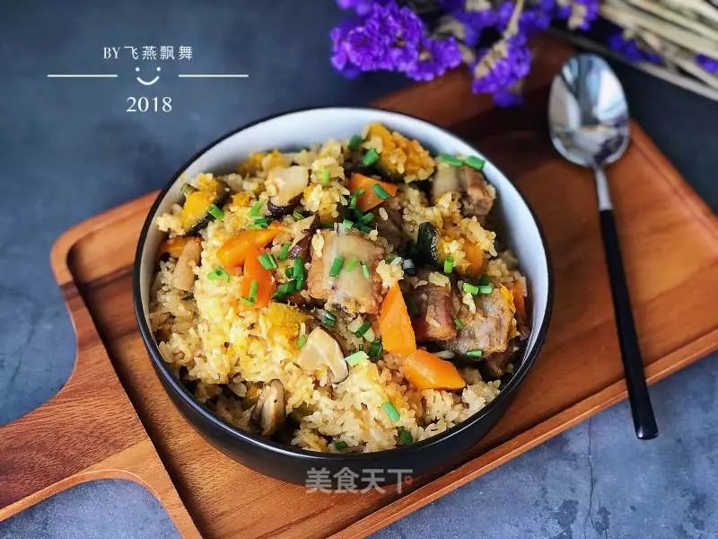 10分钟搞定的懒人焖饭有肉有菜 (懒人焖饭一锅就搞定重点是巨好吃)