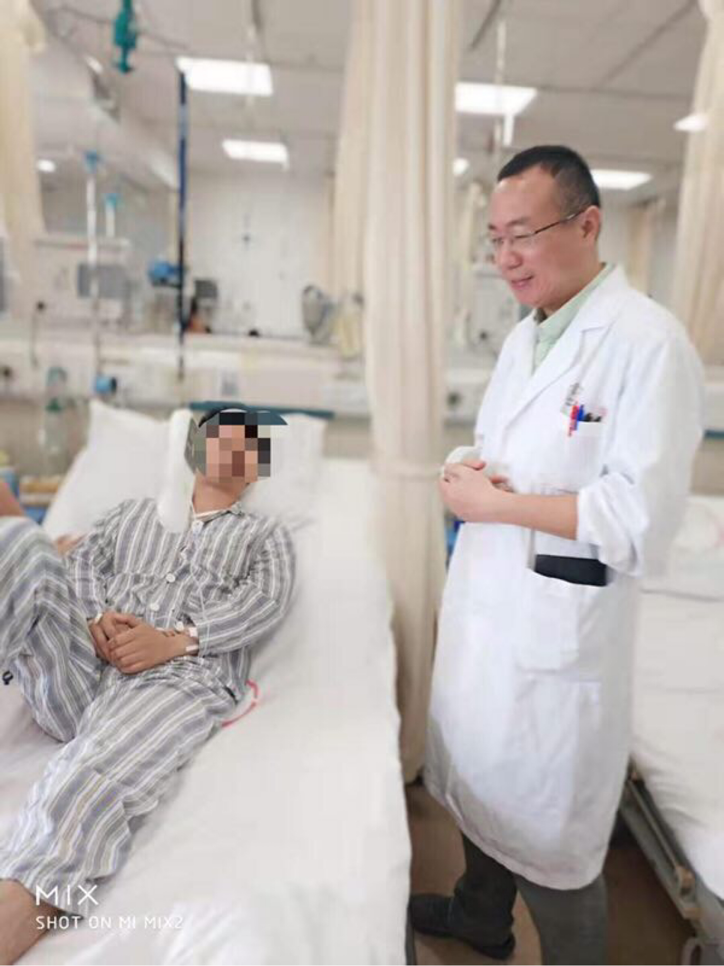 肺部手术第一天,肺科医院日间病房