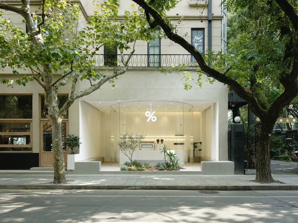 B.L.U.E.建筑设计事务所新作|%Arabicacoffee上海建国西路店设计