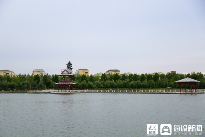 东营秋月湖照片,东营秋月湖美图