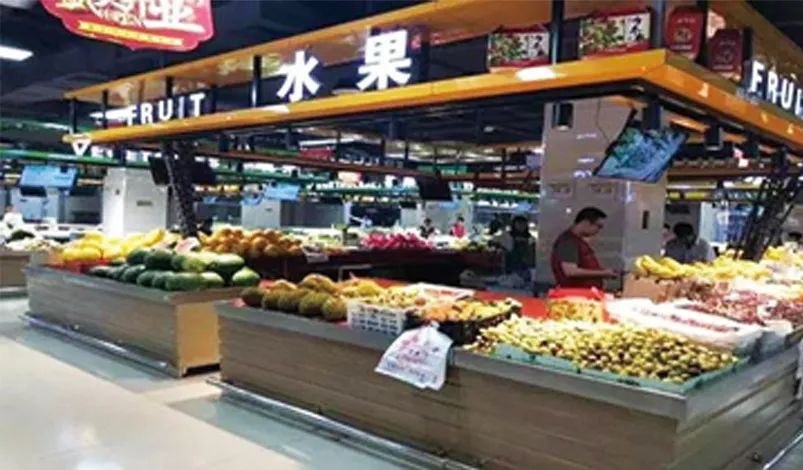 桂林五里店果蔬批发市场档口,桂林五里店果蔬批发