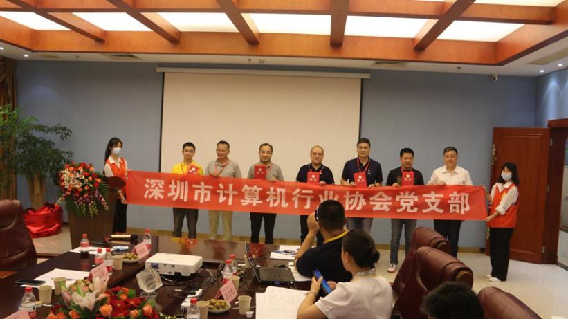 稳增长、促发展，深圳市计算机行业协会*党**支部认真学习贯彻“七一”讲话精神