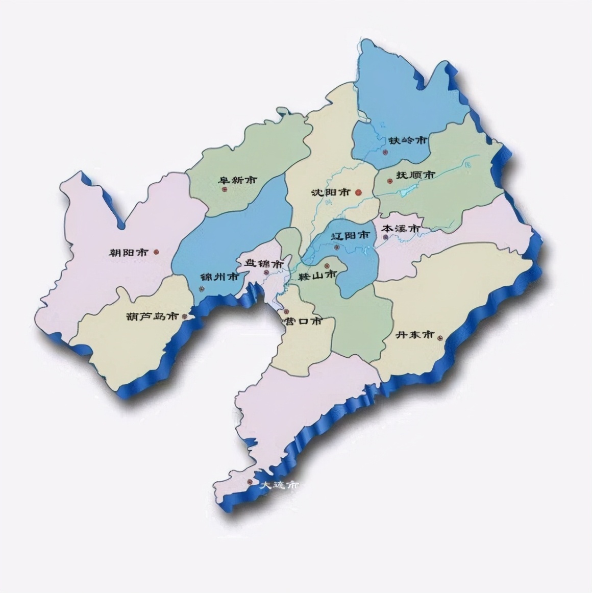阜新市在辽宁省的地理位置,阜新人文地理