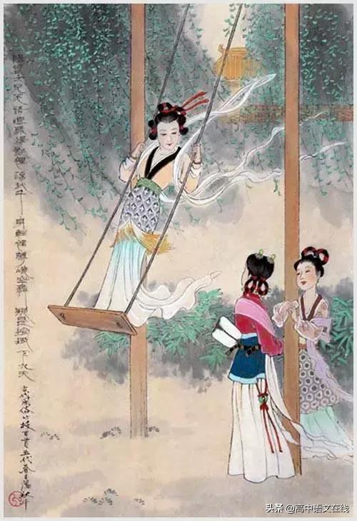 100张风俗图，100首诗词，太美了