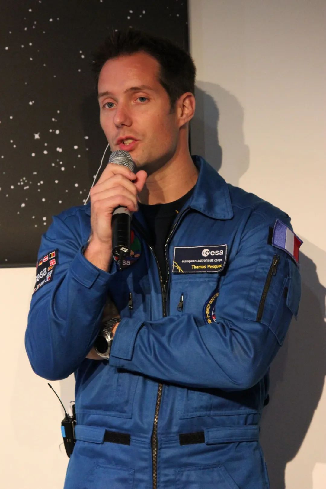 他的八分钟惊艳了我，法国第十个登上宇宙空间站的男人