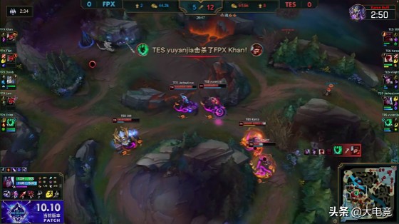 lol季中杯tes3:0gen第一局,2020lol季中杯tes出战名单