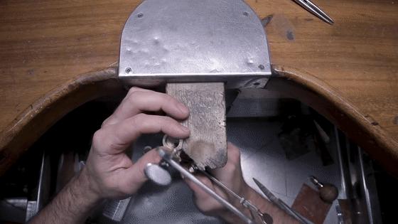 螺丝做钻戒,用螺母制作一个钻戒