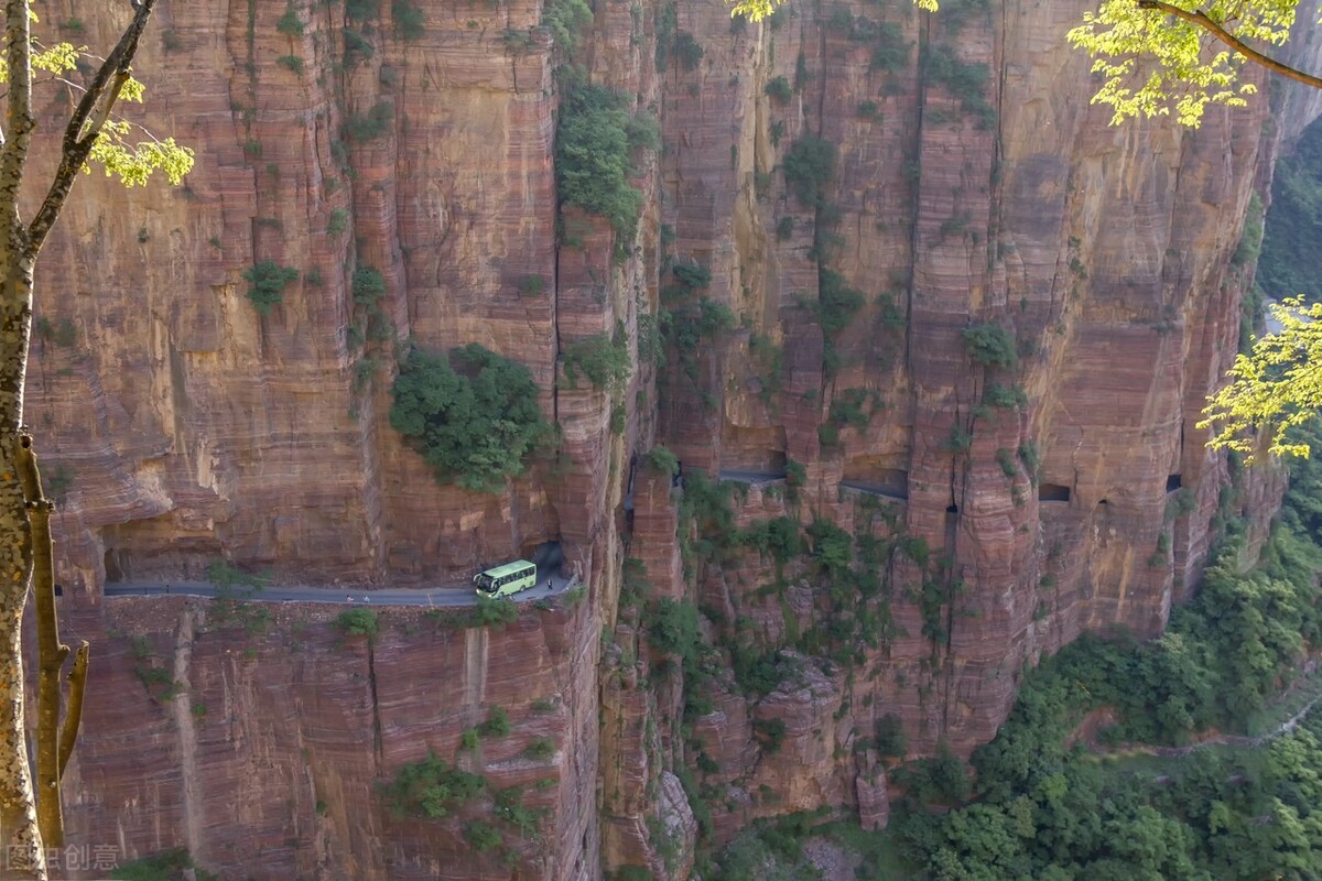 打卡新乡万仙山郭亮挂壁公路,郭亮挂壁公路在万仙山景区么