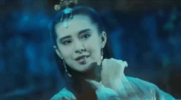 一张照片变身港风女神王祖贤,王祖贤依旧美艳动人
