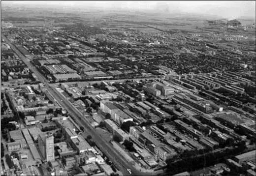 100年前石家庄地图,10年的石家庄照片