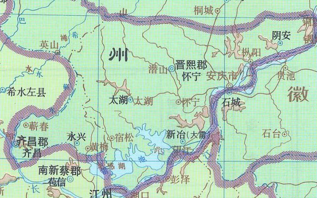 安徽太湖为什么叫太湖,以太湖命名的城市