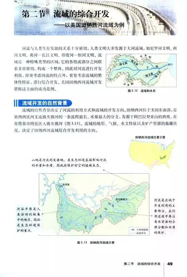 高中地理必修三全套教学视频,高中地理必修三知识总结