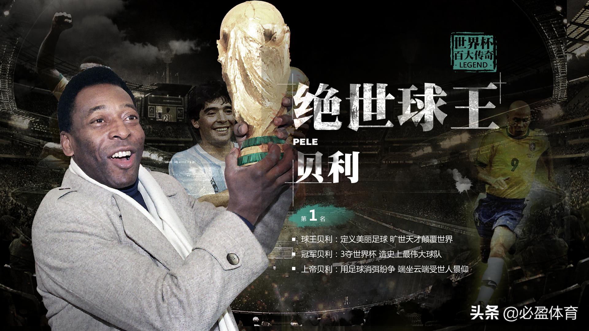 球王之路NO.1：三夺世界杯绝世球王“黑珍珠”贝利