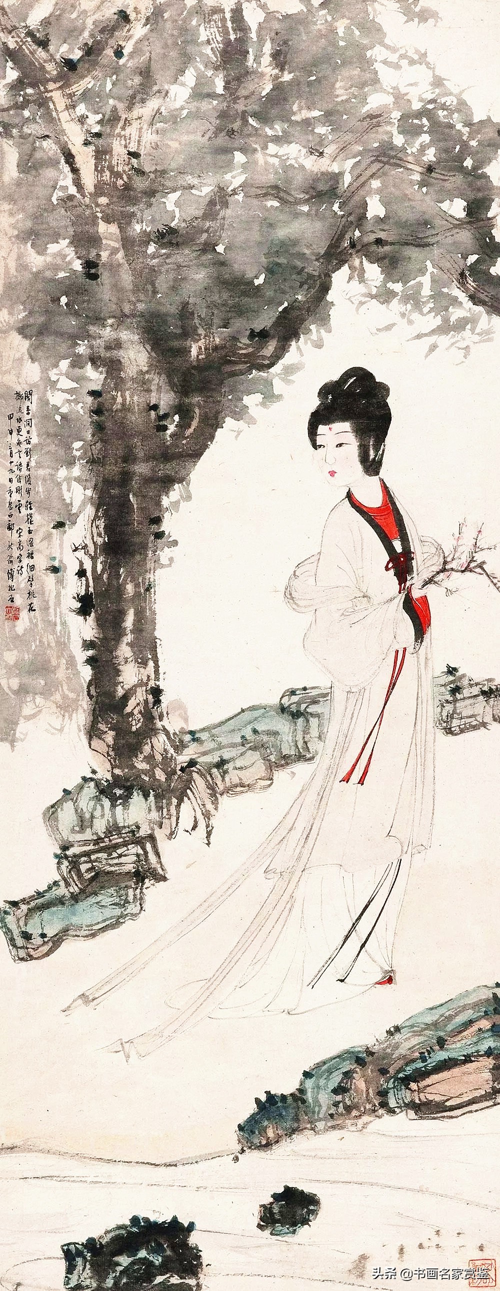 傅抱石大师作品图片,中国画坛巨擘