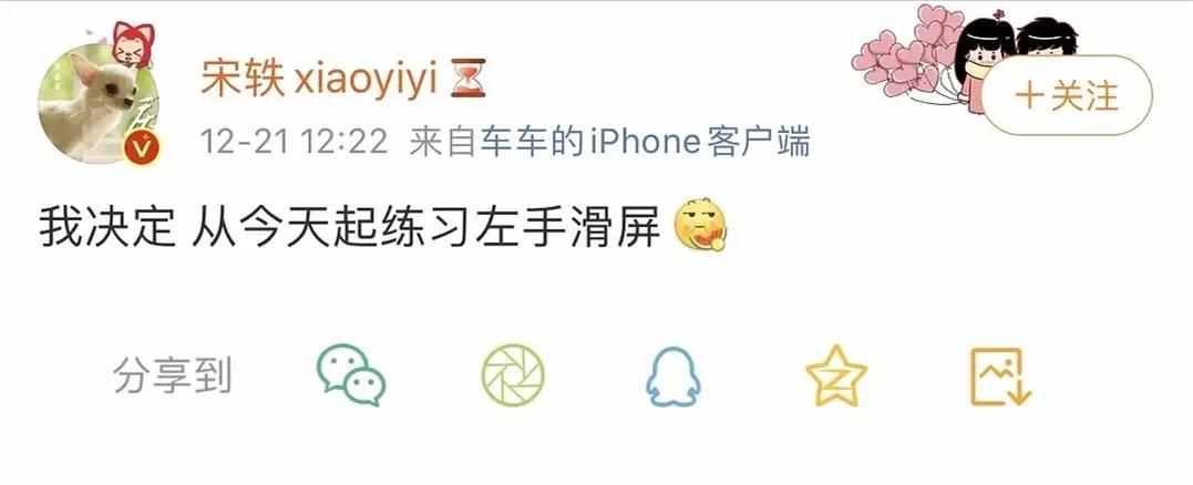 又手滑？宋轶点赞郑爽丑图再澄清，网友：骚动手不是第一次