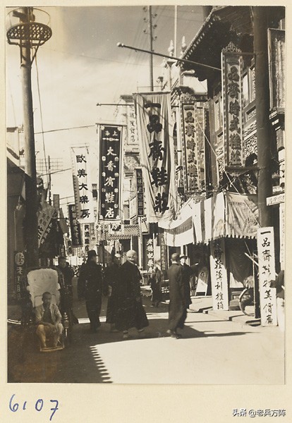 民国时期市井老照片,民国时期集市老影像
