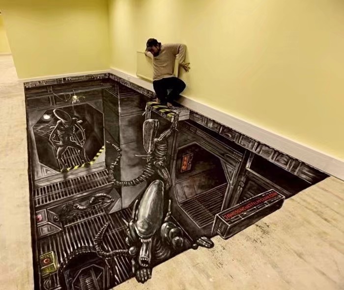 100幅经典画展,3d立体画超逼真大师