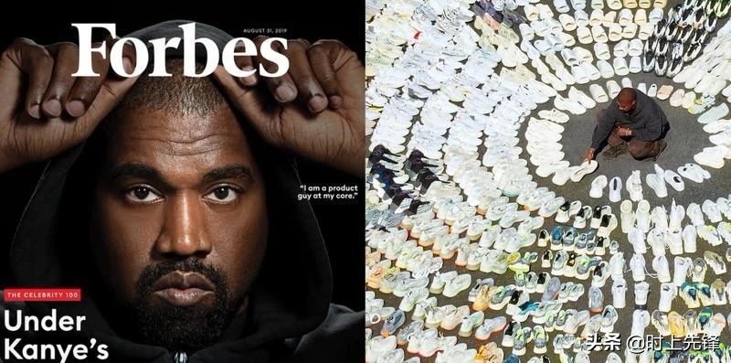 侃爷yeezy全松鞋带,侃爷告别yeezy