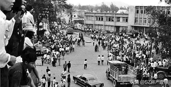 80年代的真深圳老视频,80年老照片真实的深圳