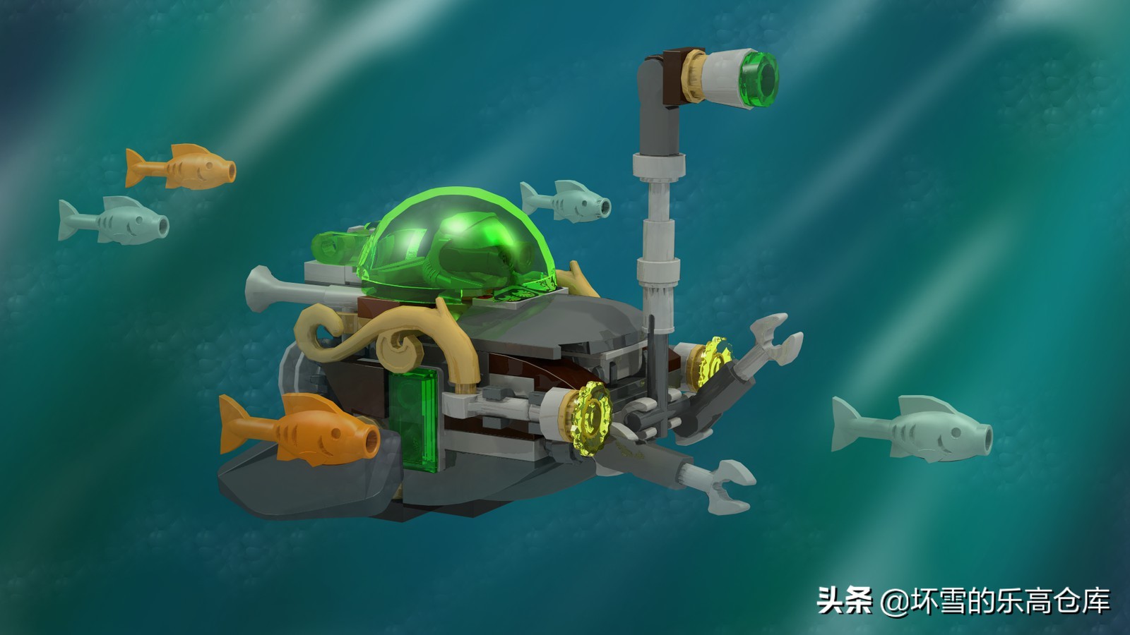 乐高大颗粒搭建古代城墙,用乐高搭建一个超迷你的城市