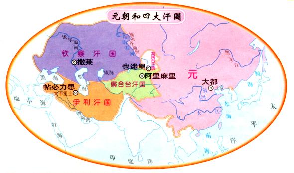 历史上蒙古人建立的将近30个国家,历史上蒙古人建立的国家